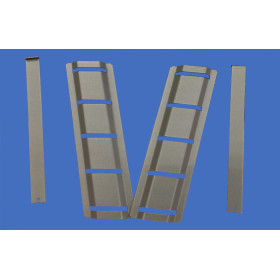 Présentoir vente 5 niveaux feuilles 80 x 120