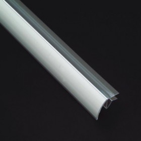 Porte étiquette 26 x 1000 pour tablette verre avec rail T