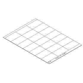 Boîte étiquettes 39 x 70 mm