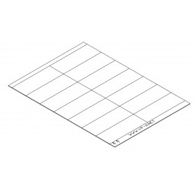 Boîte étiquettes 39 x 105 mm