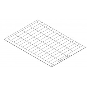 Boîte étiquettes 18 x 45 mm