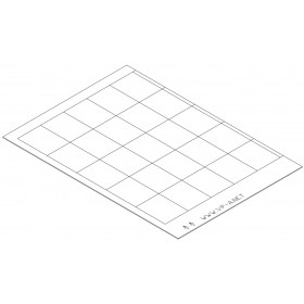 Boîte étiquettes 39 x 50 mm